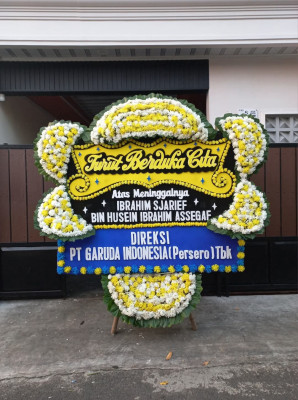Papan Bunga Duka di Toloa