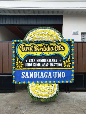 Papan Bunga Duka di Toloa